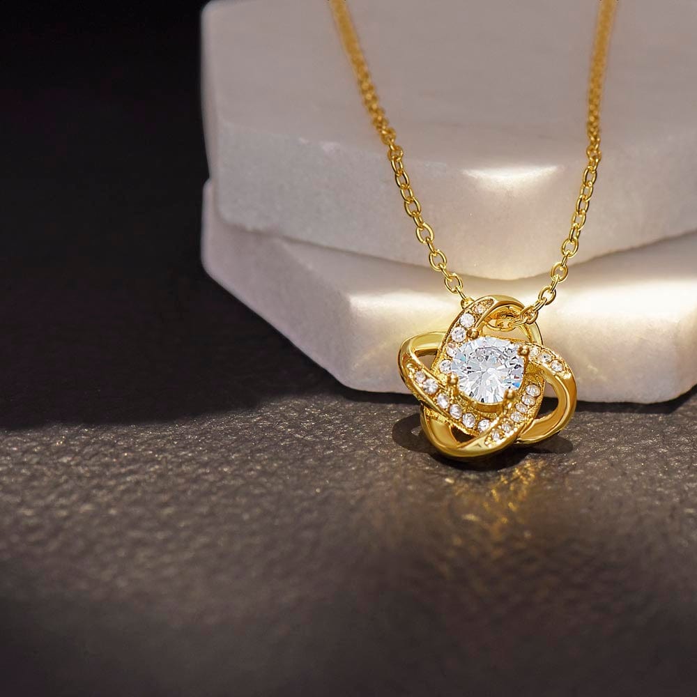 TO MY SOULMATE - Love You Longer (Love Knot Necklace)
