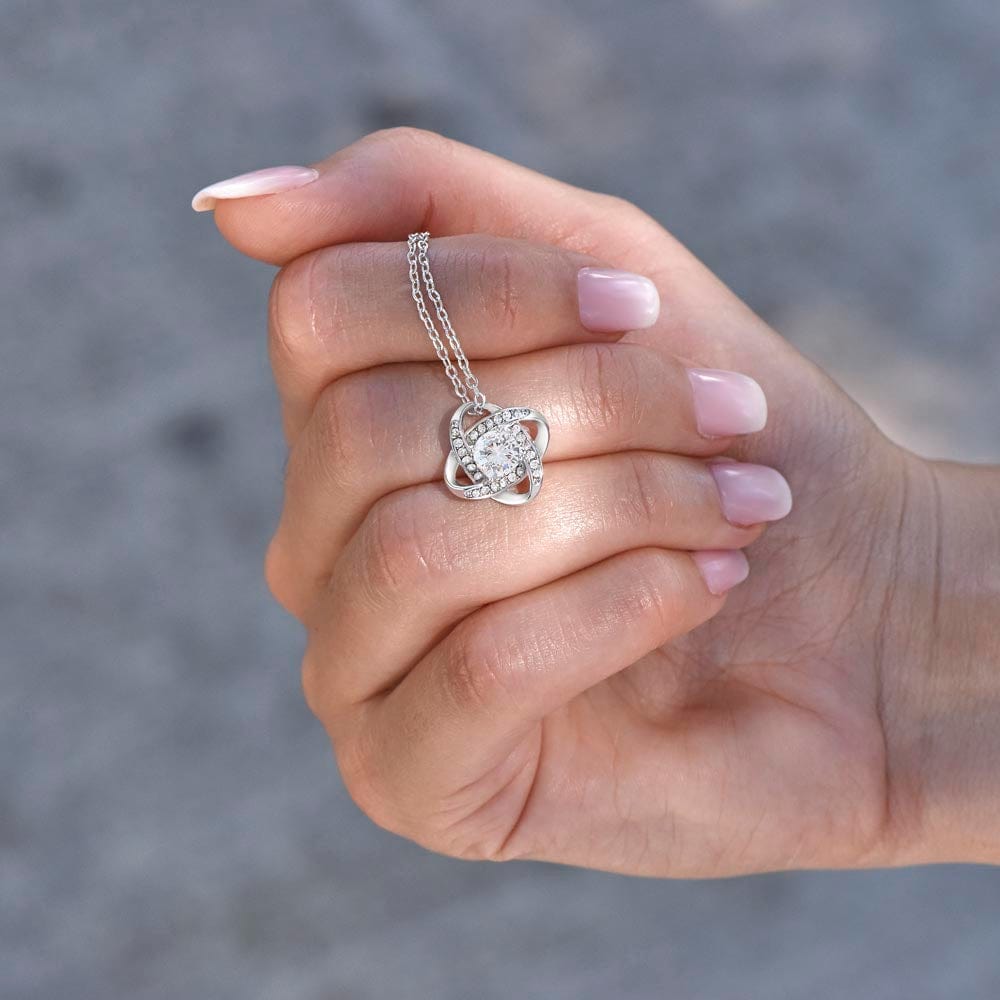TO MY SOULMATE - Love You Longer (Love Knot Necklace)