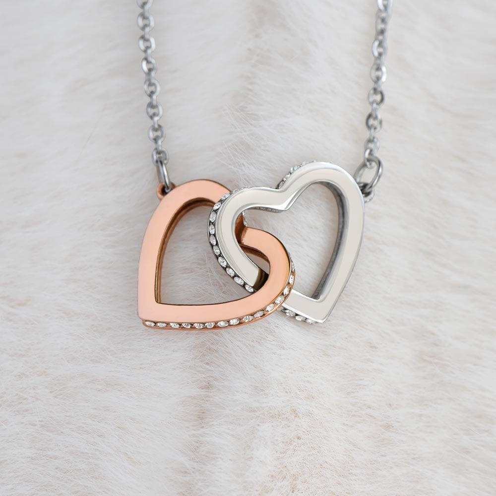 TO MY SOULMATE - In Love With You (Interlocking Hearts Necklace)