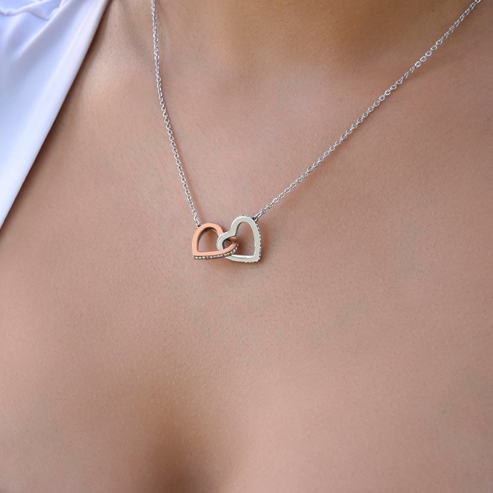 TO MY SOULMATE - In Love With You (Interlocking Hearts Necklace)